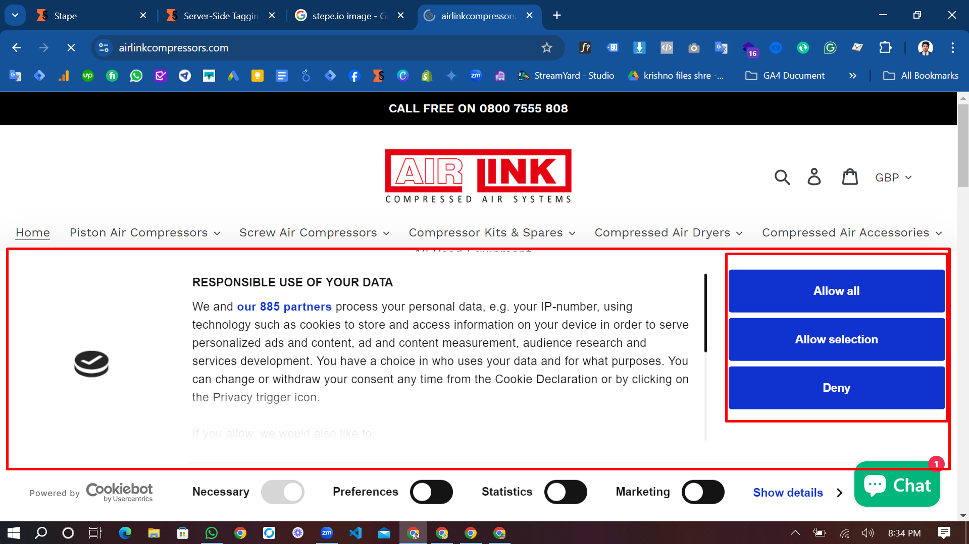 GDPR & CCPA Compliant Cookie Banner Solutions